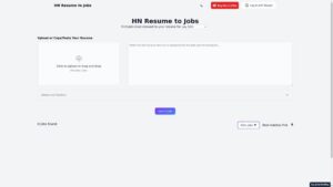 HN Resume to Jobs