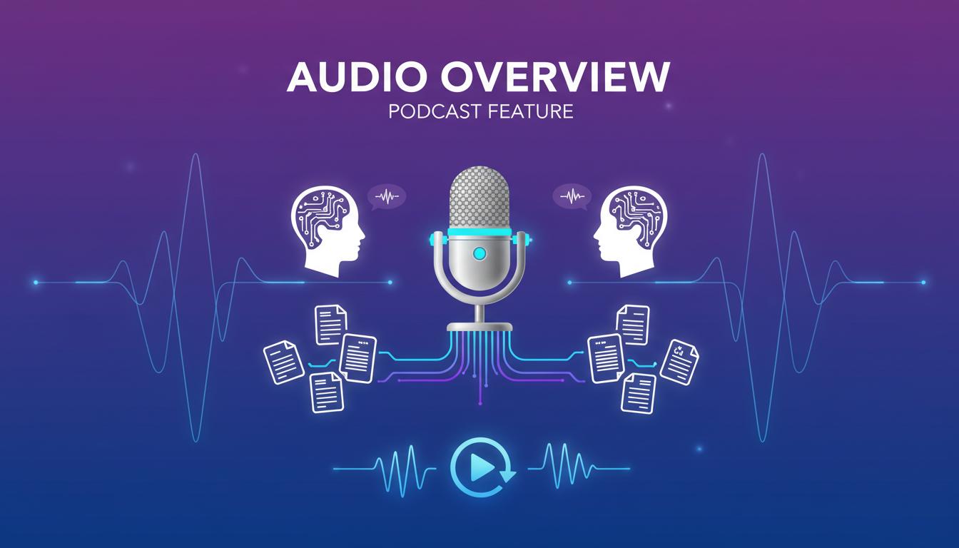 NotebookLM Audio Overview Feature