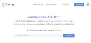 Vacation & Travel Chat (GPT)