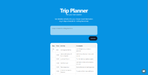 AI Trip Planner