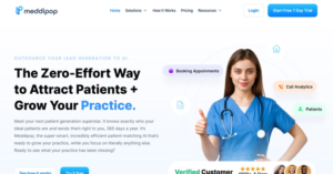 MeddiPop | MeddiPop AI routes qualified patient leads to your medical practice & provides you with an intuitive dashboard to keep track of it all.