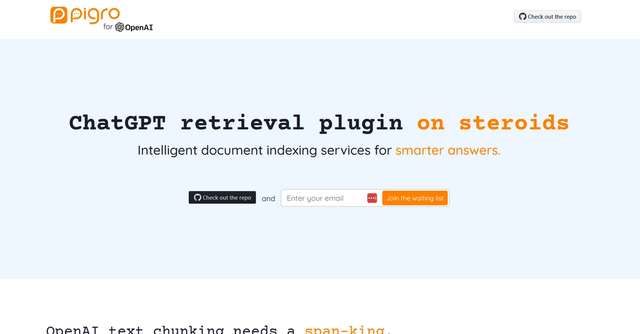 ChatGPT Search Plugin | Intelligent document indexing services for smarter answers