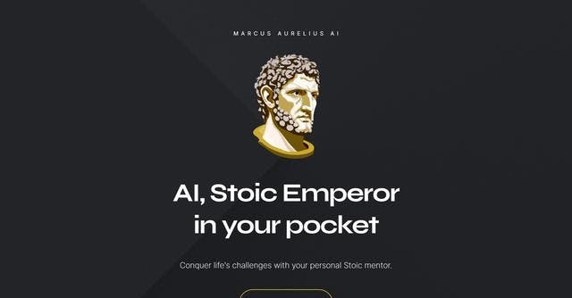 Marcus Aurelius AI | Stoic philosophy chatbot mentorship.