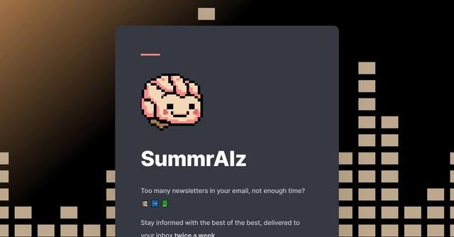 SummrAIz | The ultimate newsletter summarizer! Get concise 250-word summaries of your favourite newsletters twice a week in your inbox. Stay informed with key details and access original content with links.