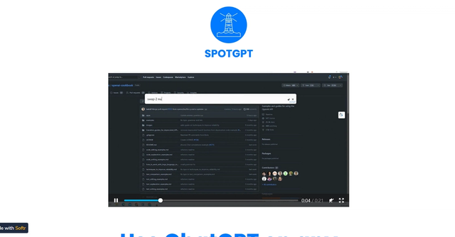 SpotGPT | Use ChatGPT on any Website