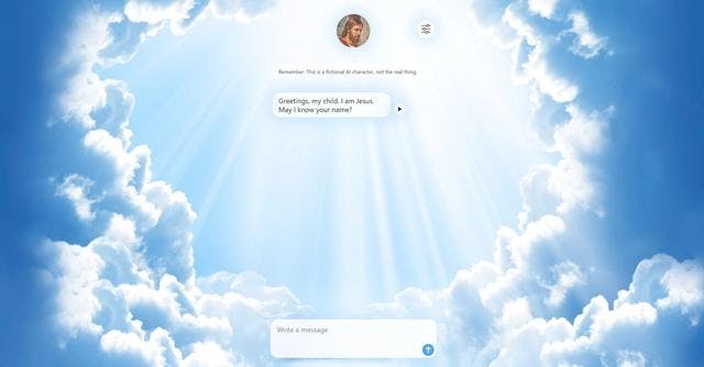 TalkToHim | Engage in a simulated chat with Jesus using AI