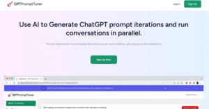 GPT Prompt Tuner | Use AI to Generate ChatGPT prompt iterations and run conversations in parallel.