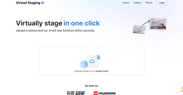 VirtualStagingAI | Virtually stage in one click