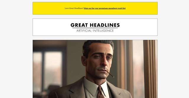 Great Headlines | Marketing and sales headline generator.