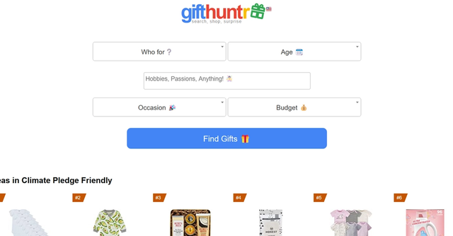 GiftHuntr | GIft Giver powered by AI