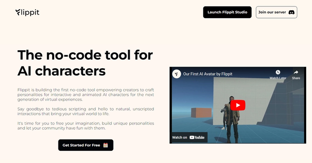 Flippit | Interactive avatars for virtual experiences.