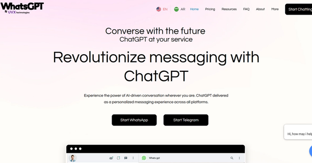WhatsGPT | GPT over Whatsapp and Telegram with voice and image processing