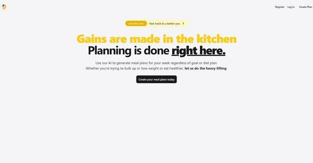 Mealmind | Simplified personalized diet grocery planning.