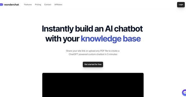 Wonderchat.io | Wonderchat.io is a powerful tool that enables users to create an AI chatbot in a matter of minutes.