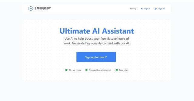 Peter AI | Automated text and image content creation and marketing.