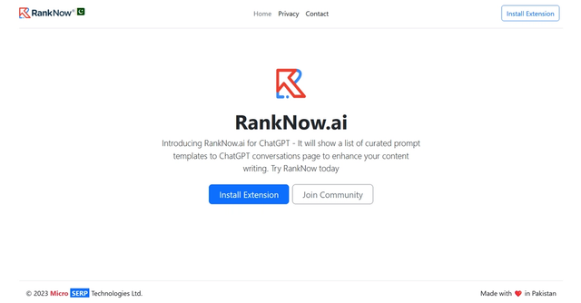 Ranknow.ai | Curated Prompt Templates for ChatGPT