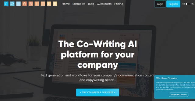 Co-Writer AI | The AI-driven content creation platform tailored for marketing