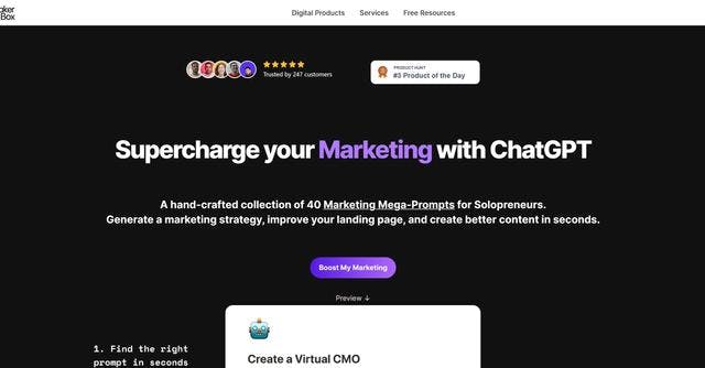 MakerBox | Meet your new marketing co-pilot Let ChatGPT do the hard work for you