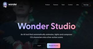 Wonder Studio | Ease your VFX work with AI