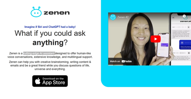 Zenen AI Friend Chat Assistant | cutting-edge AI assistant