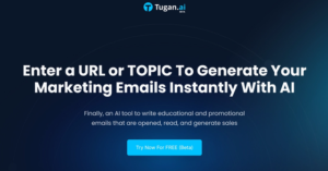 Tugan.ai | AI tool to write educational and promotional emails in seconds