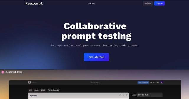 Reprompt | Efficient AI prompt testing and optimization tool for developers