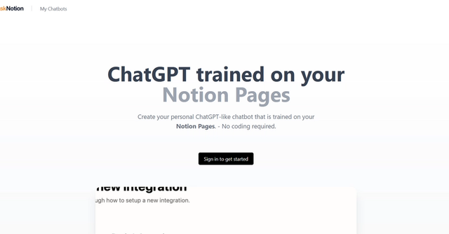 AskNotion | ChatGPT trained on your Notion Pages