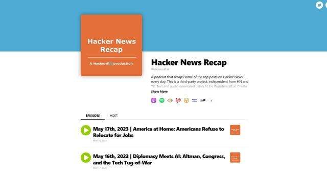 Hacker News Recap | AI-powered daily podcast summarizing top posts on Hacker News