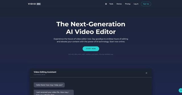 Vidio | Automated guidance for online video editing.