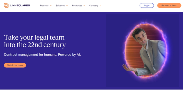Linksquares | Contract management for humans. Powered by AI.