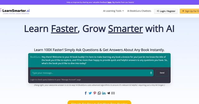 LearnSmarter.ai | Accelerate Your Learning with AI-Powered Book Insights