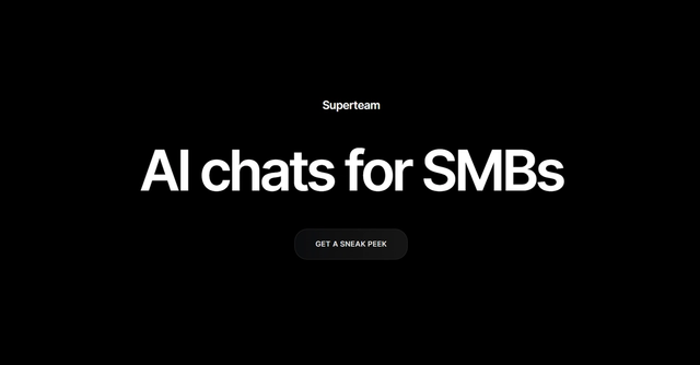 SuperTeam | AI chats for SMBs