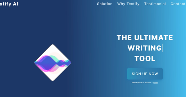 Textify | AI writing tools from a single point of access
