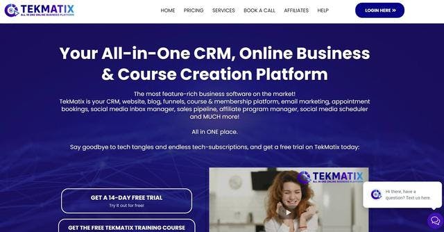 Tekmatix | All-in-One CRM