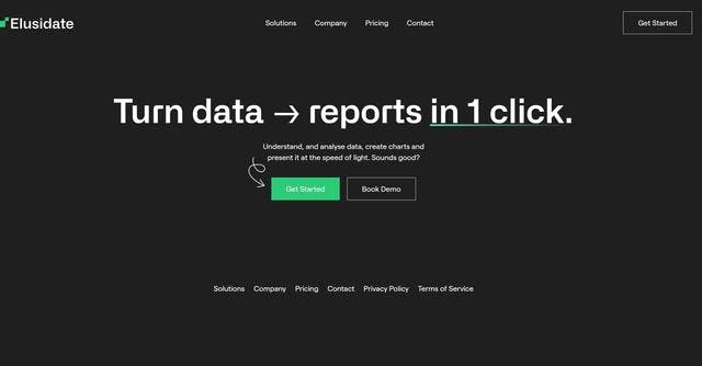 Elusidate | Simplified data analysis and presentation.