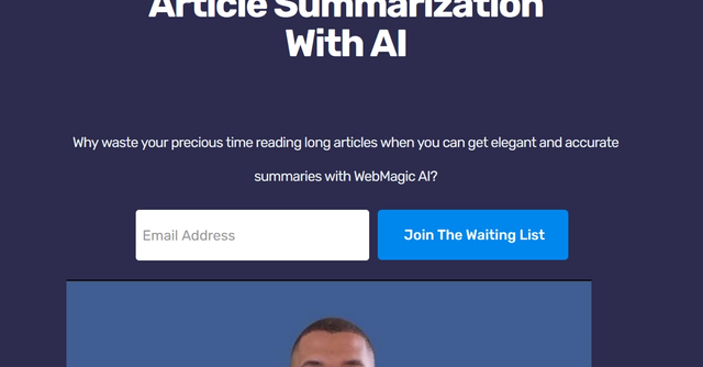 WebMagic AI | WebMagic is an AI Article Summarizer.