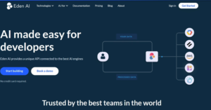 Eden AI | AI made easy for Product Builders