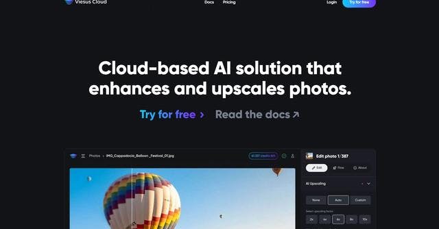 Viesus | Enhanced and upscaled photos for businesses with API.