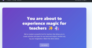 Teacherbot | Create activities and plans for any level and subject