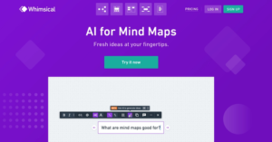 Whimsical AI | AI for Mind Maps and wireframes