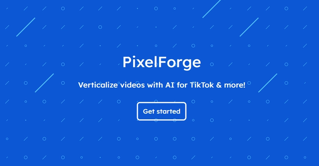 PixelForge | Verticalize videos with AI for TikTok & more