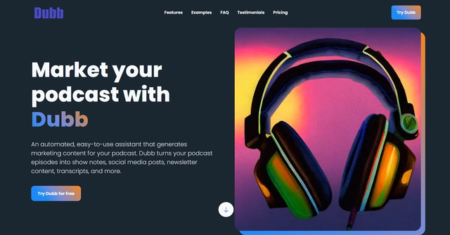 Dubb | Market your podcast with Dubb