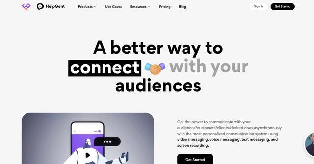 HelpGent | Cutting-edge tool for asynchronous communication with exclusive features