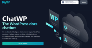 ChatWP | The WordPress docs chatbot