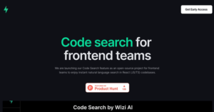 Wizi | A tool for frontend developers to search and create code.