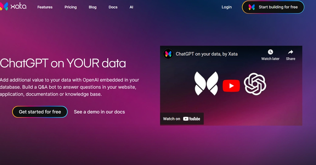 Xata | A data platform for developers.