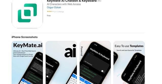 Keymate | The Ultimate AI-Powered Writing Assistant.