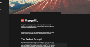 MergeML | Lightning Fast Image Generation