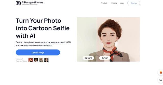 Photo to Cartoon | Wanna stand out in social media? Convert face photo to cartoon and cartoonize yourself in seconds in one click!