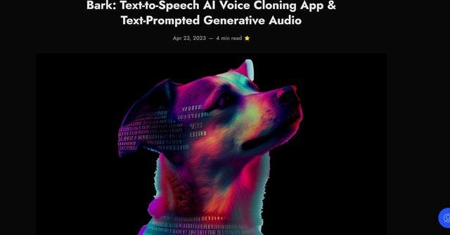 BARK Voice Cloning App | AI-Powered Multilingual Voice Cloning for Realistic Speech and Audio